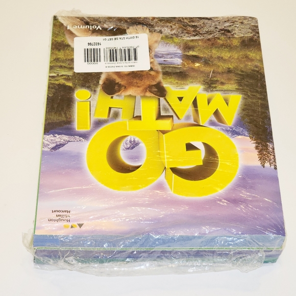NEW Go Math! Grade 1 Student Edition Books Volume 1 & 2 SEALED Homeschool - Picture 6 of 13